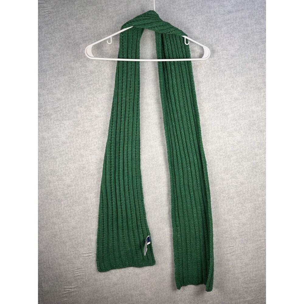 Old Navy Scarf Women OS Green Excellent Chunky Ribbed Knit - Picture 4 of 6